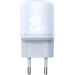 Мережевий зарядний пристрій XO L144 1USB + 1Type-C PD20W Blue