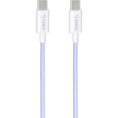 Кабель USB Gelius iCable GP-UCN010 Type-C to Type-C (1,2m) (60W) Violet