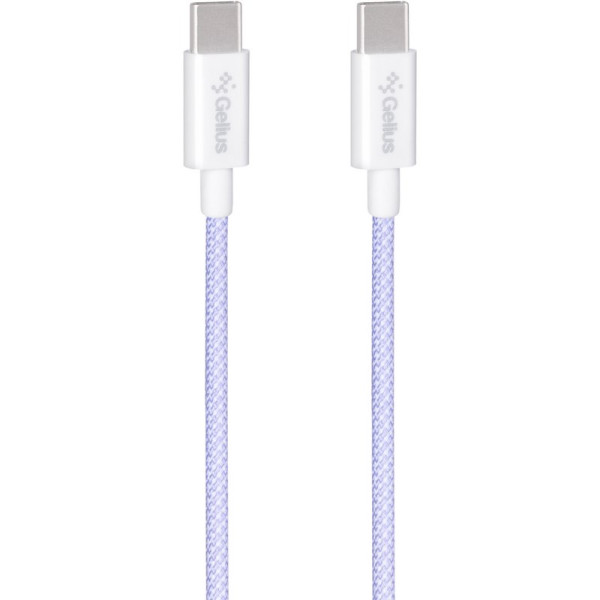 Кабель USB Gelius iCable GP-UCN010 Type-C to Type-C (1,2m) (60W) Violet