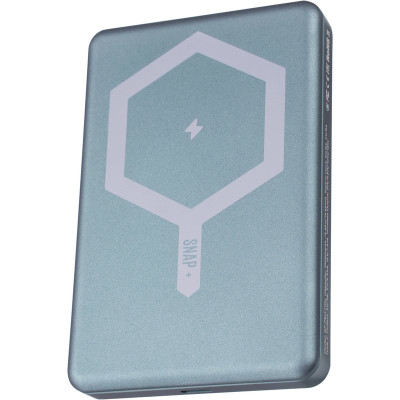 Повербанк с беспроводной зарядкой Gelius Snap+ Magnetic Wireless Charge GP-PBW110x 10000mAh (15W wireless/20W QC/PD)