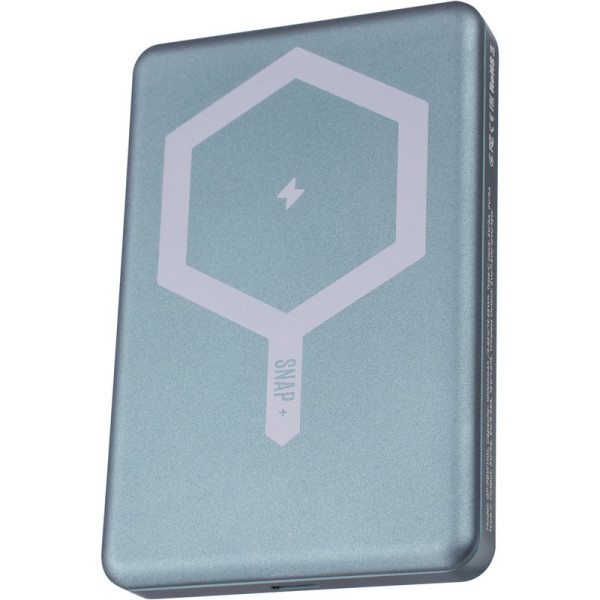 Повербанк с беспроводной зарядкой Gelius Snap+ Magnetic Wireless Charge GP-PBW110x 10000mAh (15W wireless/20W QC/PD)