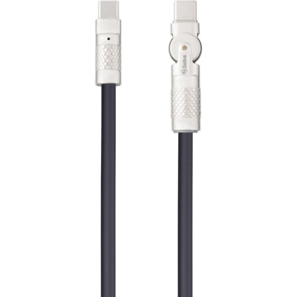 Кабель USB Gelius NAVY GP-UCN009 Type-C to Type-C (1,2m) (60W) Black