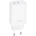 Мережевий зарядний пристрій Gelius Dos GP-HC062 40W 2Type-C White